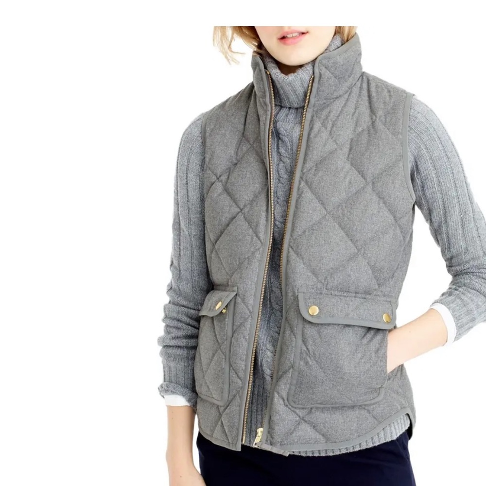 J. Crew Excursion Quilted Vest
